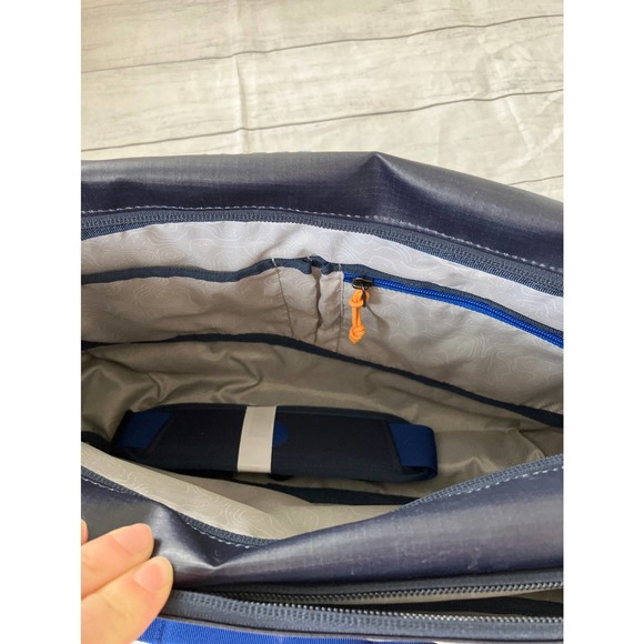 Stio Bags Stio Basin Xt Brief Messenger Bag Blue With Decal New